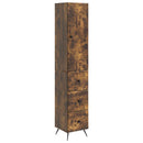 vidaXL Szekrény szett 2 pcs Füstös Tölgy 34,5 x 34,5 x 90 cm