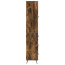 vidaXL Szekrény szett 2 pcs Füstös Tölgy 34,5 x 34,5 x 90 cm