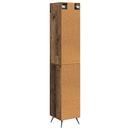 vidaXL Szekrény szett 2 pcs Antik Fa 34,5 x 34,5 x 90 cm Szerelt Fa