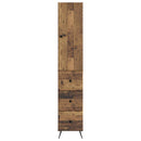 vidaXL Szekrény szett 2 pcs Antik Fa 34,5 x 34,5 x 90 cm Szerelt Fa