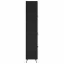 vidaXL 2 pcs Fekete