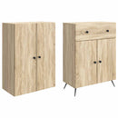 vidaXL 2 pcs Sonoma Tölgy