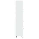 vidaXL 2 pcs Magasfényű Fehér