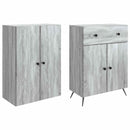 vidaXL 2 pcs Szürke Sonoma