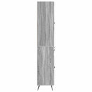 vidaXL 2 pcs Szürke Sonoma