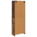 vidaXL Szekrény szett 2 pcs Antik Fa 66 x 34,5 x 87 cm Szerelt Fa