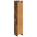 vidaXL Szekrény szett 2 pcs Füstös Tölgy 33 x 34,5 x 87 cm Szerelt Fa