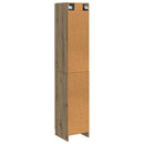 vidaXL Szekrény szett 2 pcs Kézműves Tölgy 33 x 34,5 x 87 cm