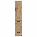 vidaXL Szekrény szett 2 pcs Kézműves Tölgy 33 x 34,5 x 87 cm