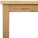 vidaXL Dohányzóasztal Világos akác 85 x 85 x 45 cm Tömör Akácfa