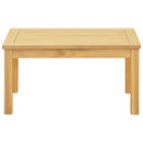 vidaXL Dohányzóasztal Világos akác 70 x 40 x 36 cm Tömör Akácfa