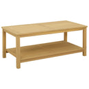 vidaXL Oldal asztal Olaj Természetes 110 x 55 x 45 cm Tömör Akácfa