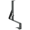 vidaXL Havazár támogató Antracit 29,5 x 3 x 34,5 cm Acél
