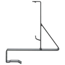 vidaXL Havazár támogató 12 pcs Antracit 29,5 x 3 x 34,5 cm Acél