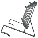 vidaXL Tető havazásvédő Antracit 300 x 29,5 x 34,5 cm Acél
