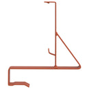 vidaXL Havazár támogató 12 pcs Piros 29,5 x 3 x 34,5 cm Acél