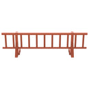 vidaXL Tető havazásvédő Piros 800 x 29,5 x 34,5 cm Acél