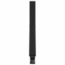 vidaXL Havazár támogató 6 pcs Fekete 29,5 x 3 x 34,5 cm Acél