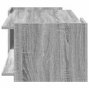 vidaXL Dohányzóasztal Szürke Sonoma 90 x 50 x 33 cm Szerelt Fa