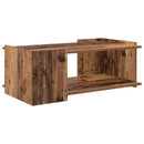 vidaXL Dohányzóasztal Antik Fa 90 x 50 x 33 cm Szerelt Fa