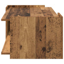 vidaXL Dohányzóasztal Antik Fa 90 x 50 x 33 cm Szerelt Fa