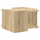vidaXL Dohányzóasztal Sonoma Tölgy 50,5 x 50 x 33 cm Szerelt Fa