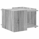 vidaXL Dohányzóasztal Szürke Sonoma 50,5 x 50 x 33 cm Szerelt Fa