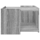 vidaXL Dohányzóasztal Szürke Sonoma 50,5 x 50 x 33 cm Szerelt Fa