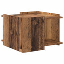 vidaXL Dohányzóasztal Antik Fa 50,5 x 50 x 33 cm Szerelt Fa