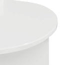 vidaXL Dohányzóasztal Magasfényű Fehér 100 x 50 x 40 cm Szerelt Fa