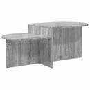 vidaXL Dohányzóasztal Szürke Sonoma 100 x 50 x 40 cm Szerelt Fa
