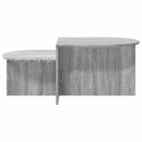 vidaXL Dohányzóasztal Szürke Sonoma 100 x 50 x 40 cm Szerelt Fa