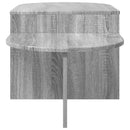 vidaXL Dohányzóasztal Szürke Sonoma 100 x 50 x 40 cm Szerelt Fa