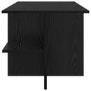 vidaXL Dohányzóasztal Fekete Tölgy 87 x 50 x 45 cm Mérnöki fa