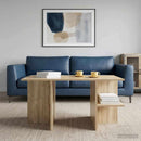 vidaXL Dohányzóasztal Sonoma Tölgy 87 x 50 x 45 cm Mérnöki fa