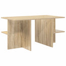 vidaXL Dohányzóasztal Sonoma Tölgy 87 x 50 x 45 cm Mérnöki fa