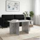 vidaXL Dohányzóasztal Betonszürke 87 x 50 x 45 cm Mérnöki fa