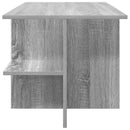 vidaXL Dohányzóasztal Szürke Sonoma 87 x 50 x 45 cm Mérnöki fa