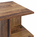 vidaXL Dohányzóasztal Antik Fa 87 x 50 x 45 cm Mérnöki fa