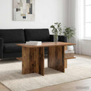 vidaXL Dohányzóasztal Antik Fa 87 x 50 x 45 cm Mérnöki fa