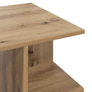 vidaXL Dohányzóasztal Kézműves Tölgy 87 x 50 x 45 cm Mérnöki fa