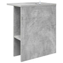 vidaXL Dohányzóasztal Betonszürke 40 x 30 x 49 cm Szerelt Fa