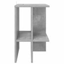 vidaXL Dohányzóasztal Betonszürke 40 x 30 x 49 cm Szerelt Fa