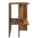 vidaXL Dohányzóasztal Antik Fa 40 x 30 x 49 cm Szerelt Fa