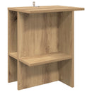 vidaXL Dohányzóasztal 2 pcs Kézműves Tölgy 40 x 30 x 49 cm Szerelt Fa