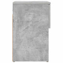 vidaXL Ágyat tartó szekrény Betonszürke 29 x 31,5 x 49 cm Szerelt Fa