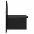 vidaXL Éjjeli asztal 2 db Fekete Tölgy 48 x 49 x 65 cm Mérnöki fa