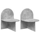vidaXL Éjjeli asztal 2 pcs Betonszürke 48 x 49 x 65 cm Mérnöki fa