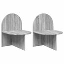 vidaXL Éjjeli asztal 2 pcs Szürke Sonoma 48 x 49 x 65 cm Mérnöki fa