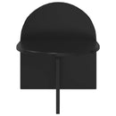 vidaXL Éjjeli asztal 2 pcs Fekete Tölgy 40 x 35,5 x 45,5 cm Mérnöki fa